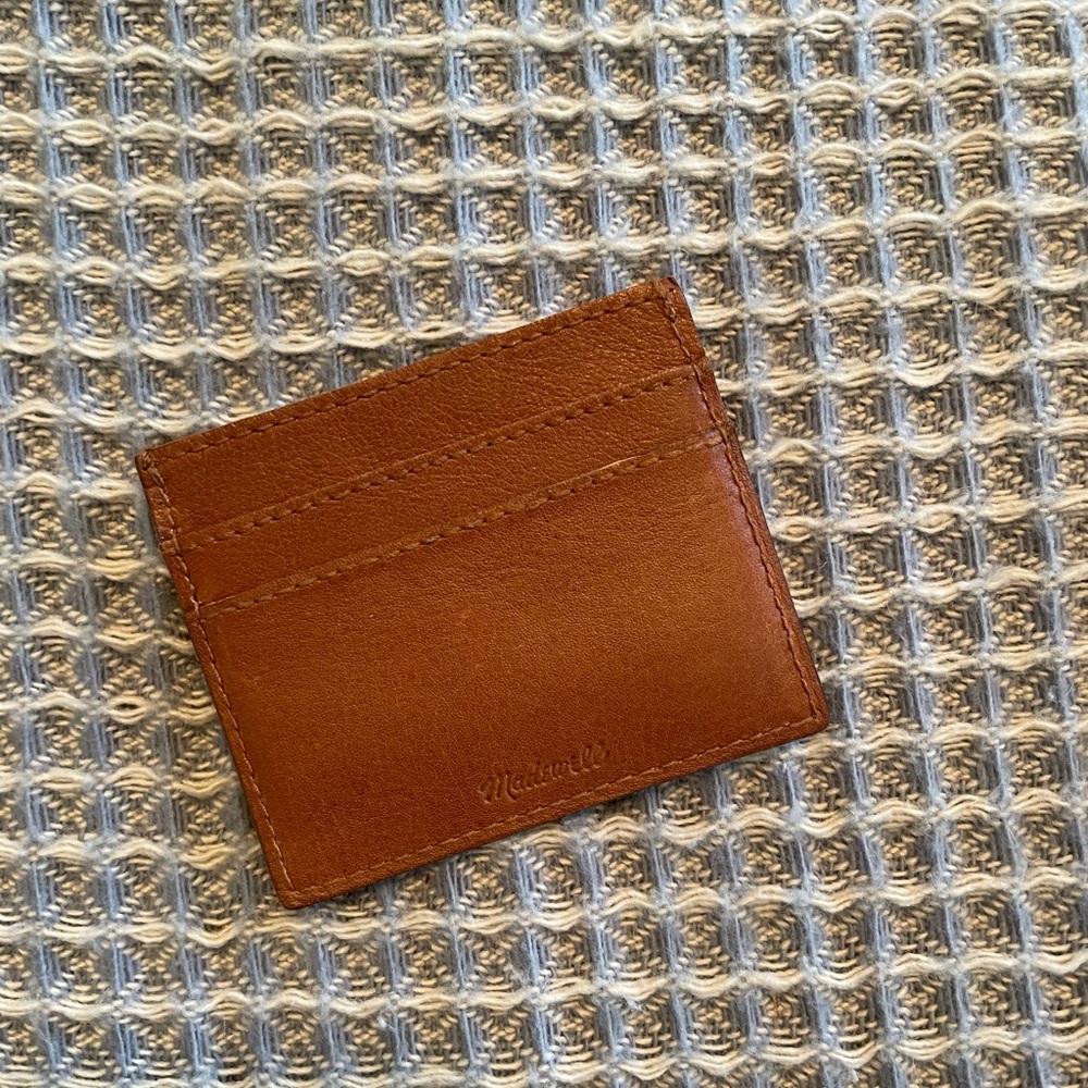 Madewell Leather Cardholder